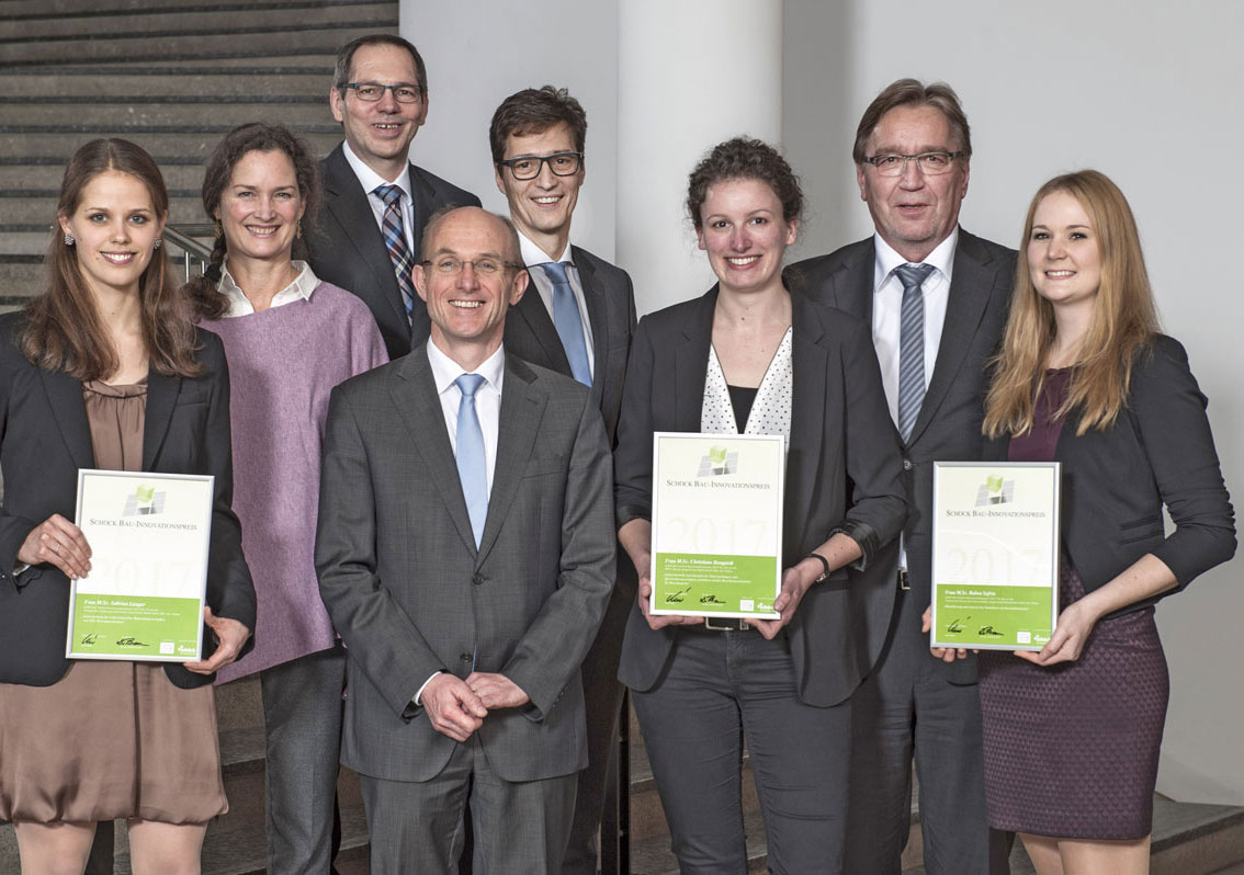 Schöck Bau-Innovationspreis 2017 verliehen
